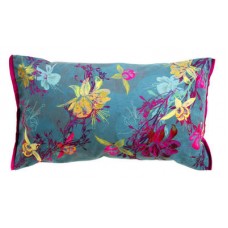 Teal Fuchsia Cushion