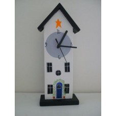 Cream House Clock