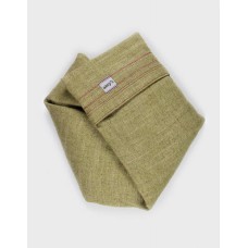 Evette Plaid Wheatbag In Olive Green