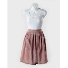 Dusty Pink Half Pinny