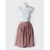 Dusty Pink Half Pinny