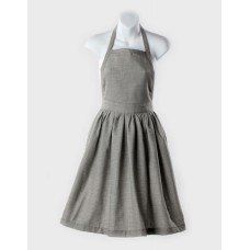 Grey Plaid Full Pinny