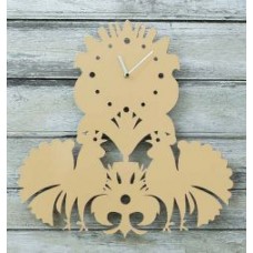 Vanilla Folk Wall Clock
