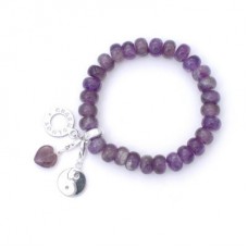 Powerbead Peace Amethyst Bracelet