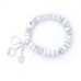 Powerbead Guardian Angel Howlite Bracelet