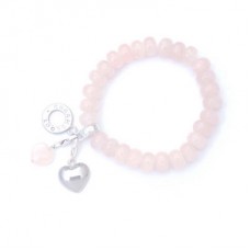 Powerbead Love Rose Quartz Bracelet