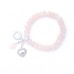 Powerbead Love Rose Quartz Bracelet