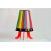 She! Table Lamp With Multi-coloured Stripes