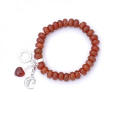 Powerbead Creativity Carnelian Bracelet