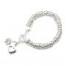 Caterpillar Guardian Angel Howlite Bracelet