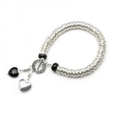 Caterpillar Safe Travel Onyx Bracelet