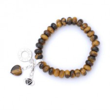 Powerbead Intuition Tiger Eye Bracelet