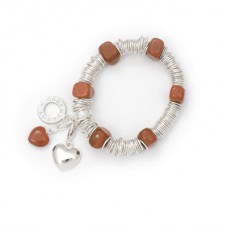 Gem-sweetie Wealth Goldstone Bracelet