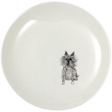 Westie Dinner Plate