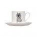 Westie Coffee Cup And Saucer