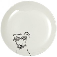 Goggles Dog Dinner Plate