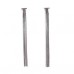Striking Tassle Drop Earrings - Pewter