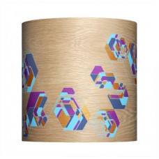 Large Hex Lampshade Colourway 002