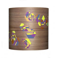 Large Hex Lampshade Colourway 004