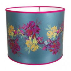Teal Fuchsia Wallpaper Shade