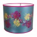 Teal Fuchsia Wallpaper Shade
