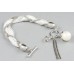 Apollo Silver And Lace Bracelet 