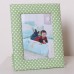 Green Dotty Photo Frame
