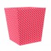 Red Dotty Childrens Bin