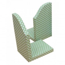 Green Dotty Childrens Bookends