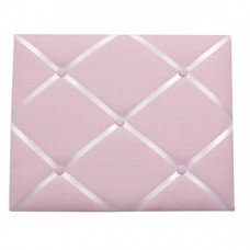 Pink Gingham Childrens Message Board