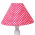 Red Dotty Childrens Lampshade