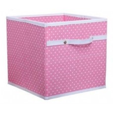 Pink Dotty Storage Box