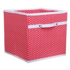 Red Dotty Storage Box