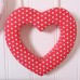 Heart Motif Red Dotty