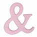 Ampersand Pink Gingham