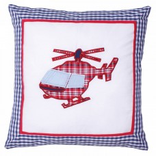 Aeroplanes Childrens Cushion - Helicopter Aeroplanes Childrens Cushion - Helicopter