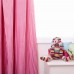Gingham Childrens Curtains In Hot Pink