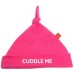 Hot Pink Cuddle Me Pixie Hat With White Print