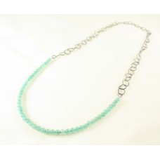 Afiok Beaded Aventurine Short Necklace