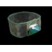 Green Agate Green Edge Ring