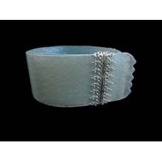 Blue And Silver Cuff