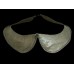 Gold Collar With Silver Edge With Green Quartz