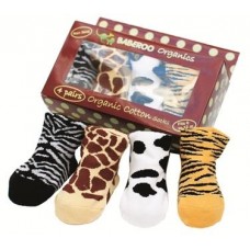 Organic Cotton Animal Print Baby Socks
