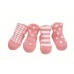 Organic Cotton Pink Ladies Baby Socks
