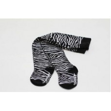 Orgainc Cotton Zebra Print Tights