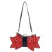 Aphrodite Clutch Bag In Red And White