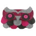 Twit Twoo Clutch Bag In Pink