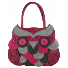 Twit Twoo Shopper Bag In Pink