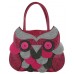 Twit Twoo Shopper Bag In Pink
