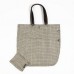 Suit Bag And Matching Cuff Purse In Light Brown